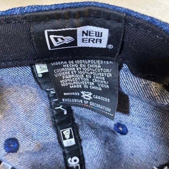 New Era Philadelphia Phillies USA American Flag Men's 9Fifty Denim Snapback Hat - Picture 4 of 4